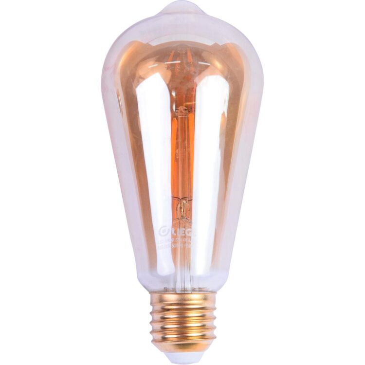 Lâmpada De Led Filamento Vintage Âmbar St64 E27 4W Biv Liege