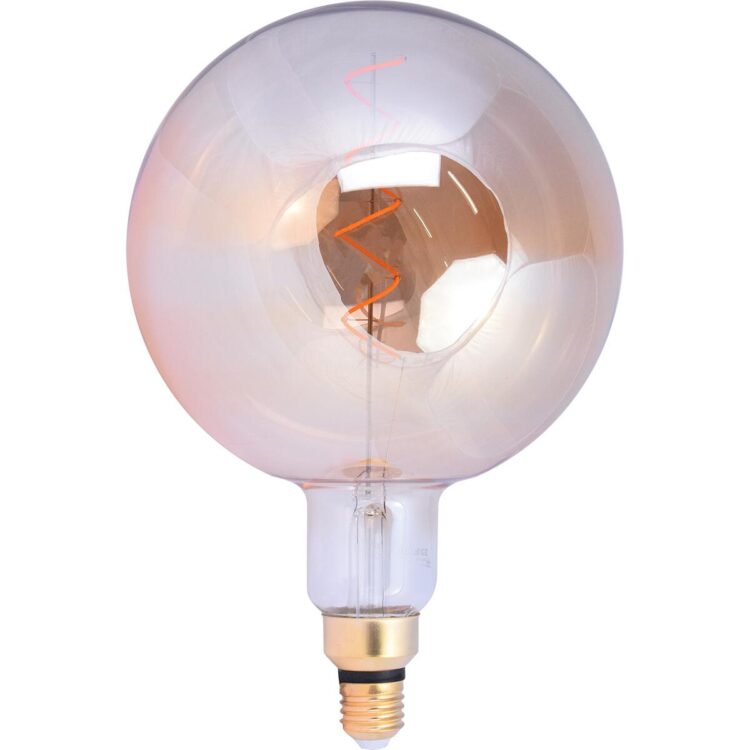 Lâmpada De Led Giant Globo Âmbar E27 4W Biv Liege