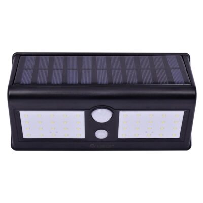 Luminária Solar De Parede Com 40 Leds Liege