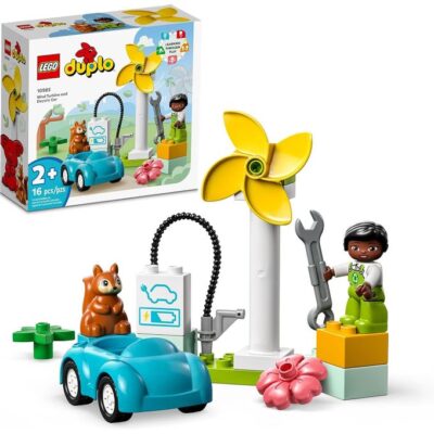 10985 Lego Duplo - Turbina Eólica e Carro Elétrico - LEGO