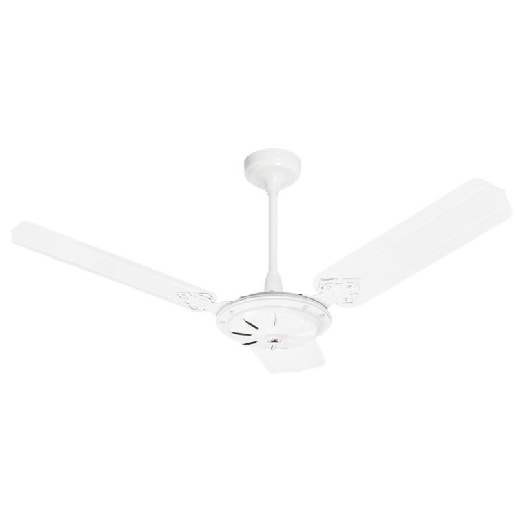 Ventilador Comercial Aço 3 Pás 3V Branco Ventidelta 220V