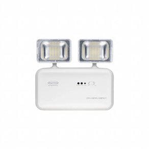 Luminária Emergência Autônoma Led Biv. 2 Faróis 48leds 1200lm Compact-36829 - Segurimax Segurimax