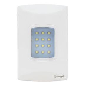 Luminária Emergência Embutir 2x4 Led 4W 100Lms Biv. Cod.25684 - Segurimax