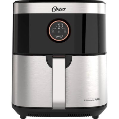 Fritadeira Elétrica Oster Ofrt660 1500w 220v Preto E Cinza