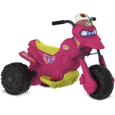 Moto Xt3 Pink Elétrica 6v - Bandeirante - BANDEIRANTE