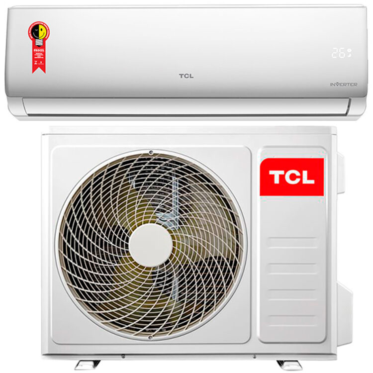 Ar-Condicionado Split Hi Wall Inverter 9.000 Btus Auto Limpeza Tcl Frio - 220 Volts