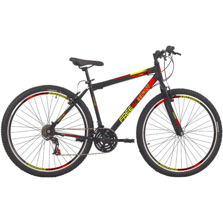 Bicicleta Aro 29 Status Bike Flexus 21 Marchas Freio V-Brake - Preto