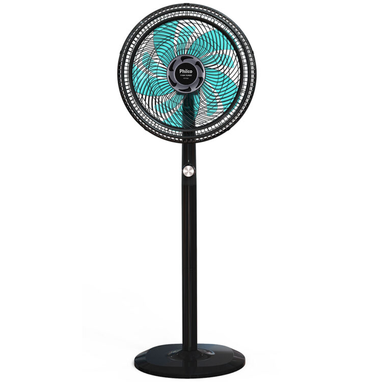 Ventilador Philco Maxx Force 40cm 10 Pás 3 Velocidades 174W Pvt466 - Preto - 220 Volts