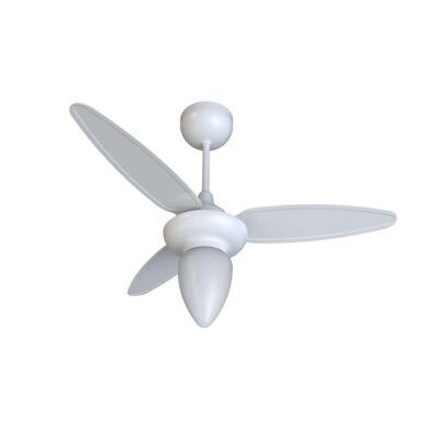 Ventilador de Teto Wind Inverter Bivolt Branco 3P 127V/220V Ventisol