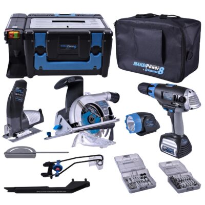 Kit de Ferramentas Multifunções A Bateria 8 em 1 18V Maksiwa